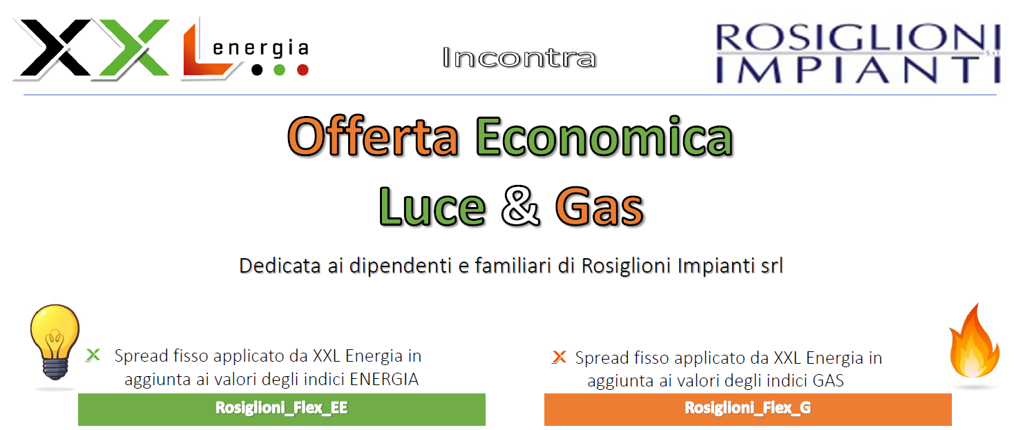 Collaborazione tra XXL ENERGIA e ROSIGLIONI IMPIANTI