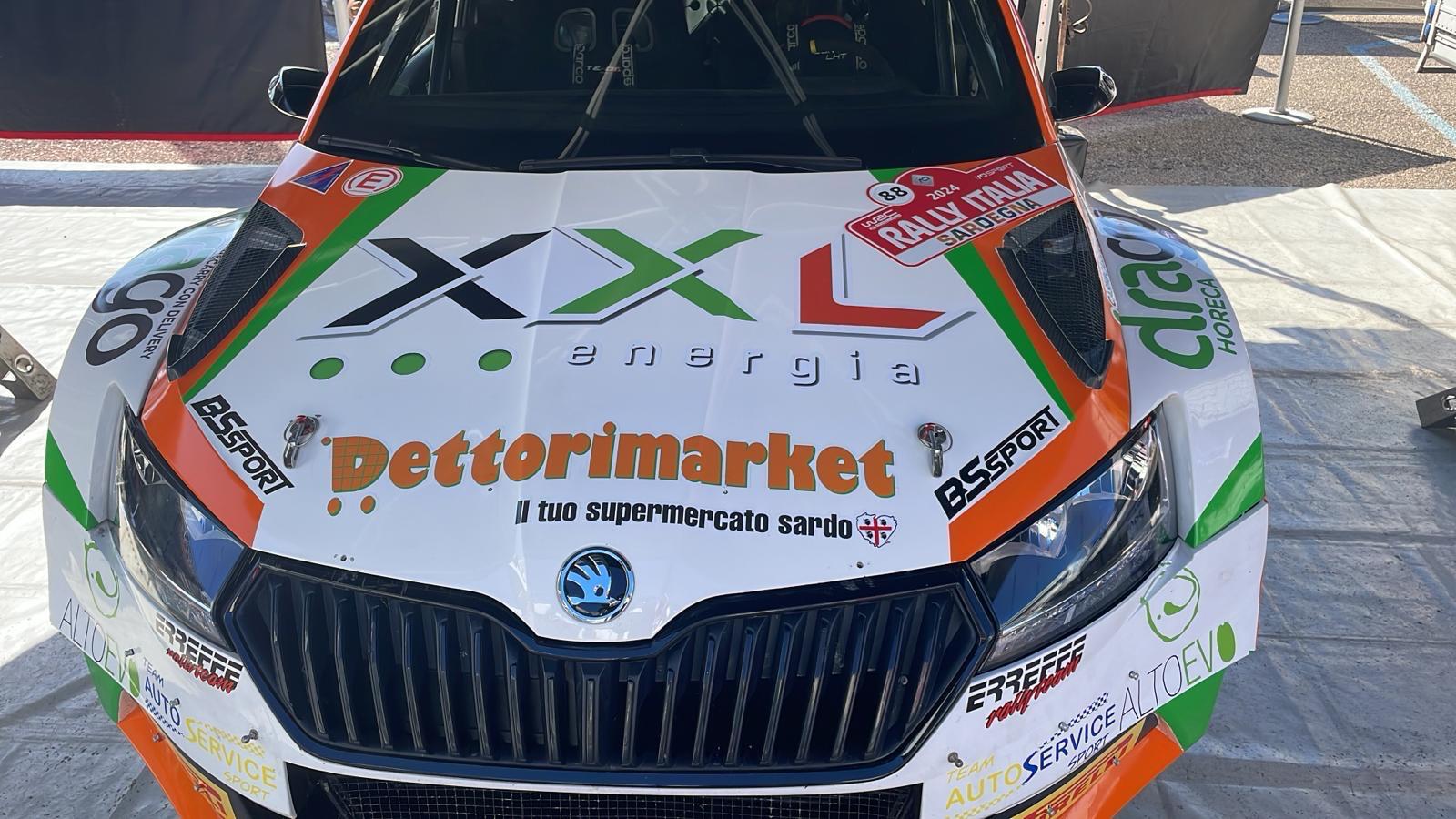 XXL ENERGIA Main sponsor Rally 2024 Sardegna