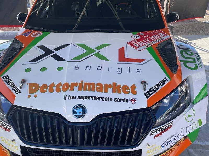 XXL ENERGIA Main sponsor Rally 2024 Sardegna